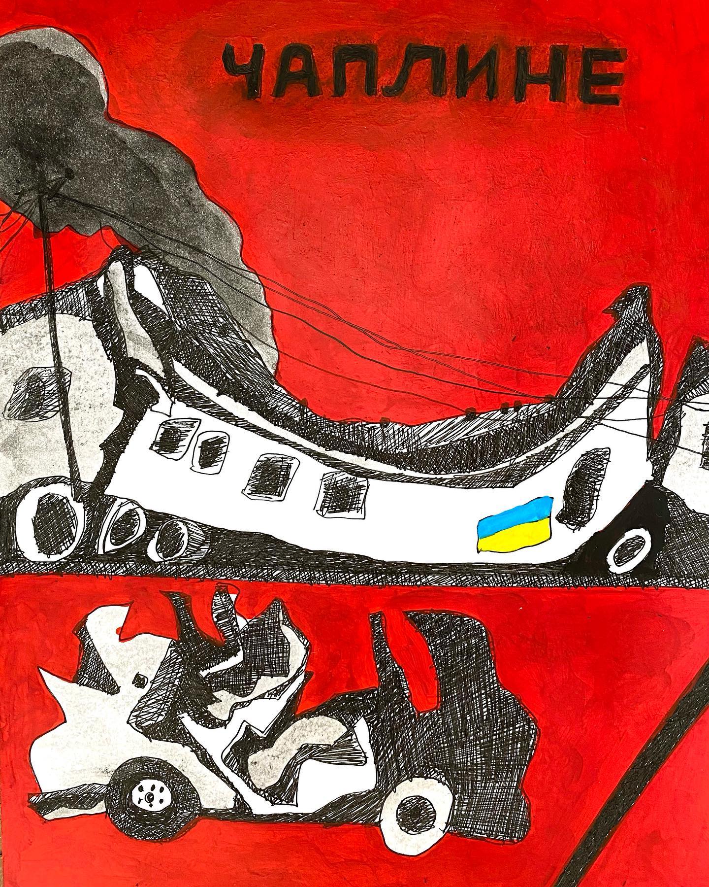 Russia launches a missile attack on a passenger train at Chaplino station