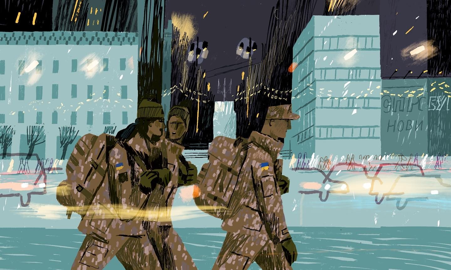 When many of us think will there be a huge Russian offensive or not.