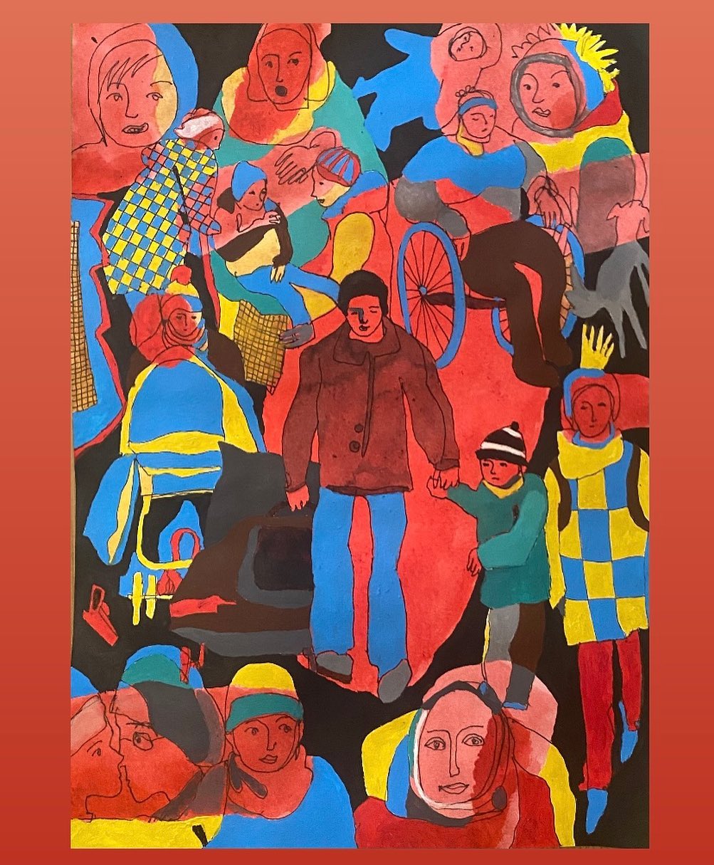 People who died while leaving Gostomel