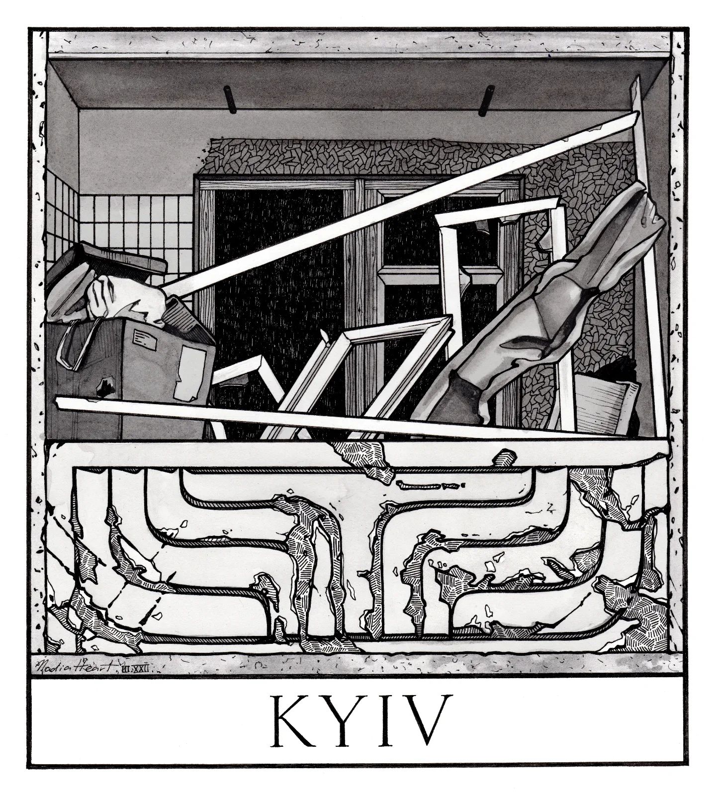 Київ, «Вікна війни»