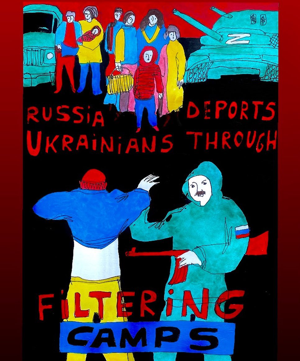 Russia deports Ukrainians through filtration camps
